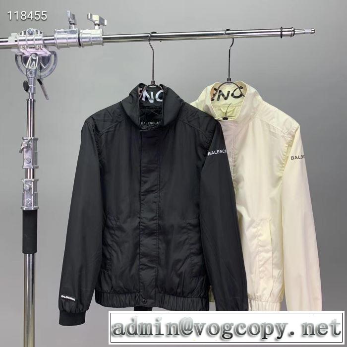 新作アイテムが今年流 ハーフコート バレンシアガ 2019秋断然ブランド推し BALENCIAGA 今年らしいおすすめ新品 2色可選 
