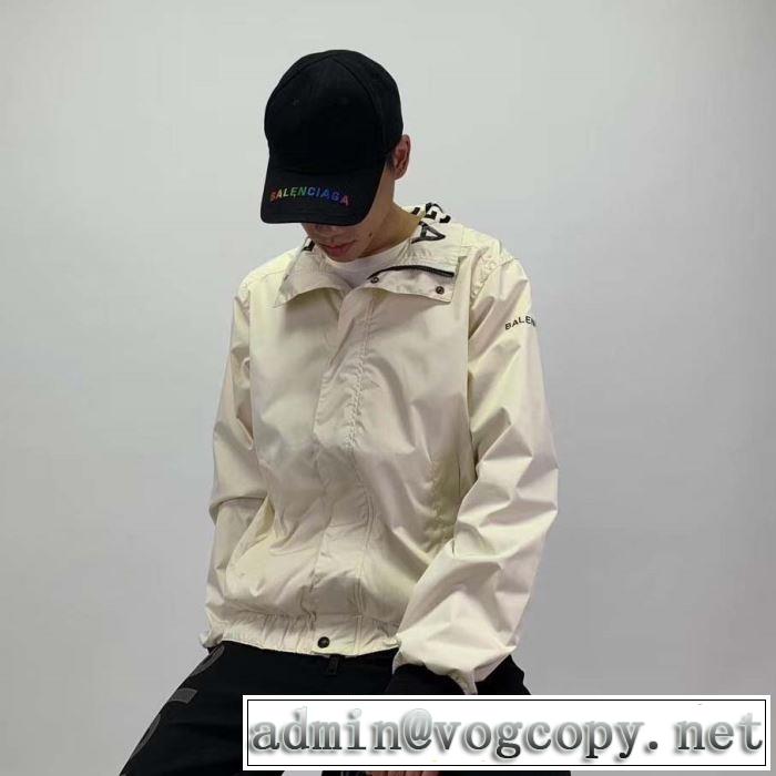 新作アイテムが今年流 ハーフコート バレンシアガ 2019秋断然ブランド推し BALENCIAGA 今年らしいおすすめ新品 2色可選