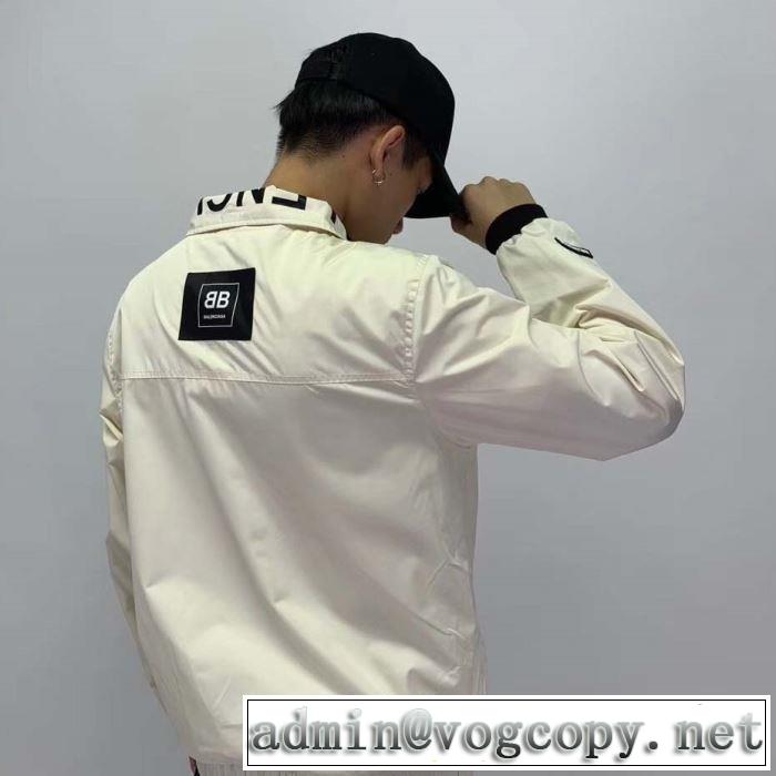 新作アイテムが今年流 ハーフコート バレンシアガ 2019秋断然ブランド推し BALENCIAGA 今年らしいおすすめ新品 2色可選