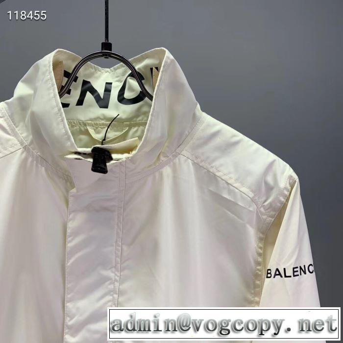 新作アイテムが今年流 ハーフコート バレンシアガ 2019秋断然ブランド推し BALENCIAGA 今年らしいおすすめ新品 2色可選