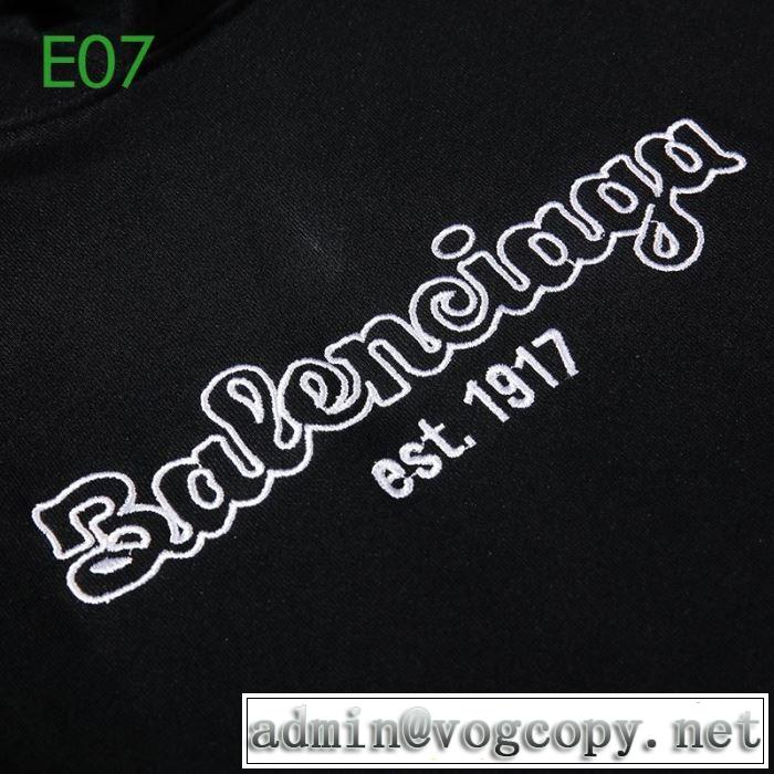 秋冬コーデと相性がいい 2色可選バレンシアガ BALENCIAGA 2019トレンド秋冬おすすめ安い  パーカー 秋冬にお世話になる定番
