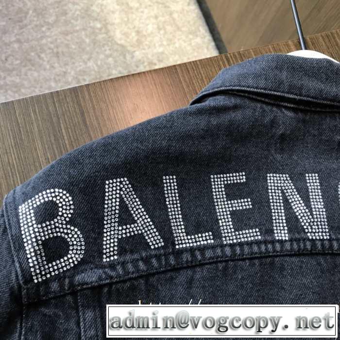 バレンシアガ BALENCIAGA デニムジャケット2019トレンドカラー秋冬セール新作アイテムが今年流