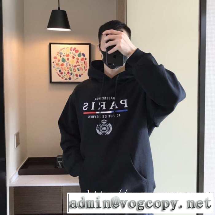 最速2019秋冬トレンドブランド 人気ブランドの新作秋冬トレンド バレンシアガ BALENCIAGA パーカー