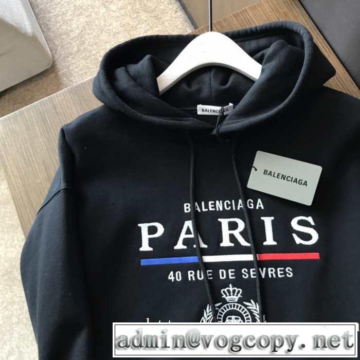 最速2019秋冬トレンドブランド 人気ブランドの新作秋冬トレンド バレンシアガ BALENCIAGA パーカー