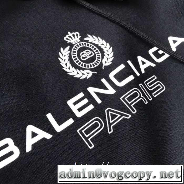 オシャレスタイルが今年流 バレンシアガ BALENCIAGA パーカー 2019-20秋冬トレンドファッション