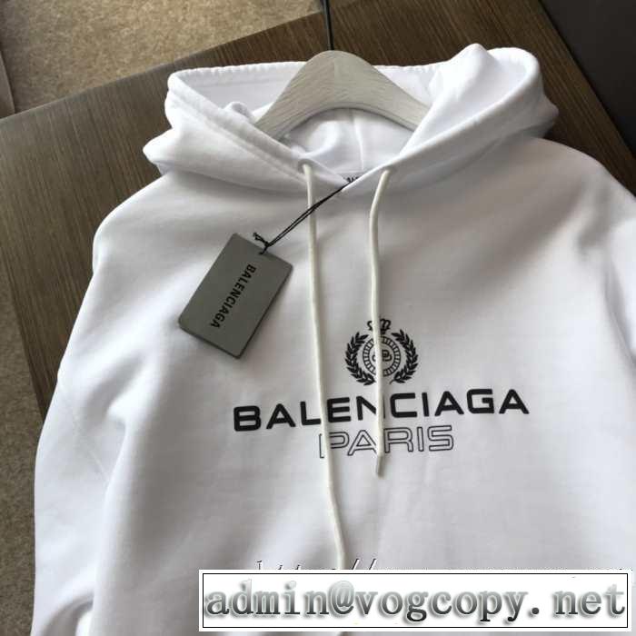 バレンシアガ BALENCIAGA パーカー 2色可選 大胆なチェックの人気トレンド 2020秋冬流行ファション