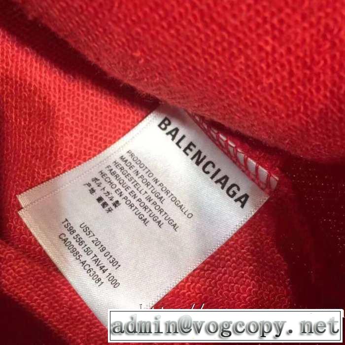 バレンシアガ BALENCIAGA パーカー 2019秋冬トレンド押さえておきたい 更にトレンドが急上昇中