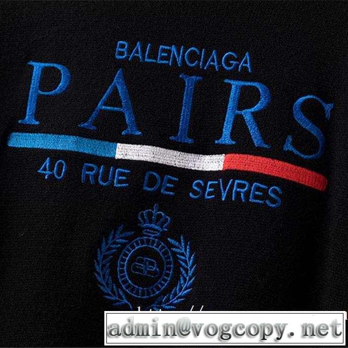 2019秋冬最重要アイテム バレンシアガ BALENCIAGA プルオーバーパーカー 注目の秋ファッション一番