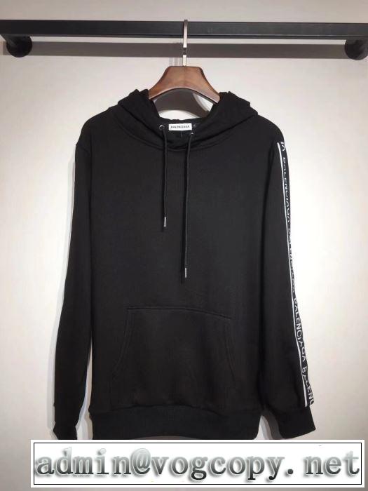 パーカー 2019トレンドファッション新品 バレンシアガ BALENCIAGA 秋こそ楽しめるアイテム