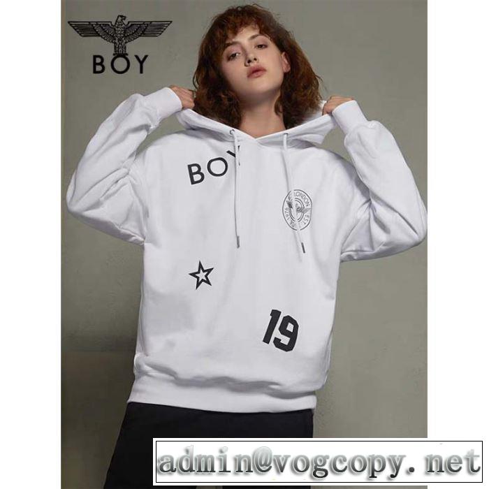 秋服コーデ2019年版 ボーイロンドン BOY LONDON 大胆なチェックの人気トレンド パーカー 2019秋冬トレンドアイテム