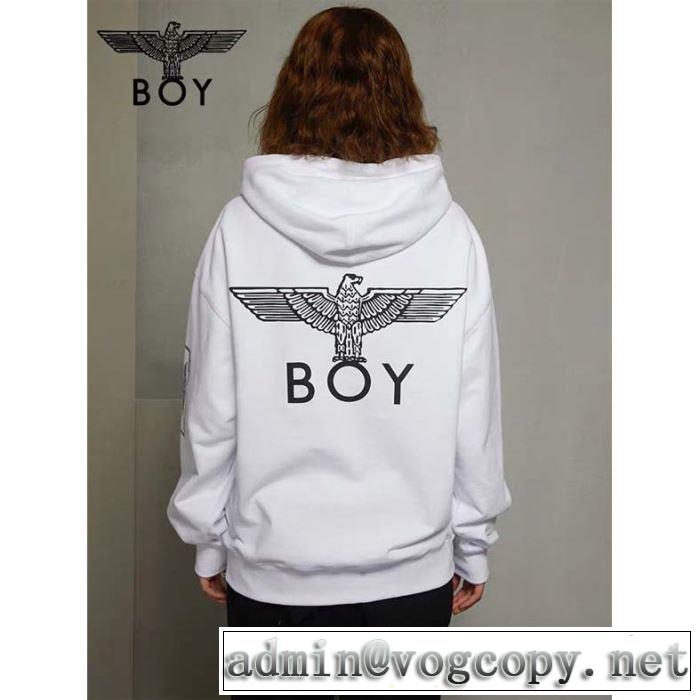 秋服コーデ2019年版 ボーイロンドン BOY LONDON 大胆なチェックの人気トレンド パーカー 2019秋冬トレンドアイテム
