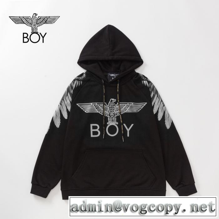 2色可選 ファッション上級者向け ボーイロンドン BOY LONDON 2019秋冬トレンドデザイン パーカー  素敵続くトレンド