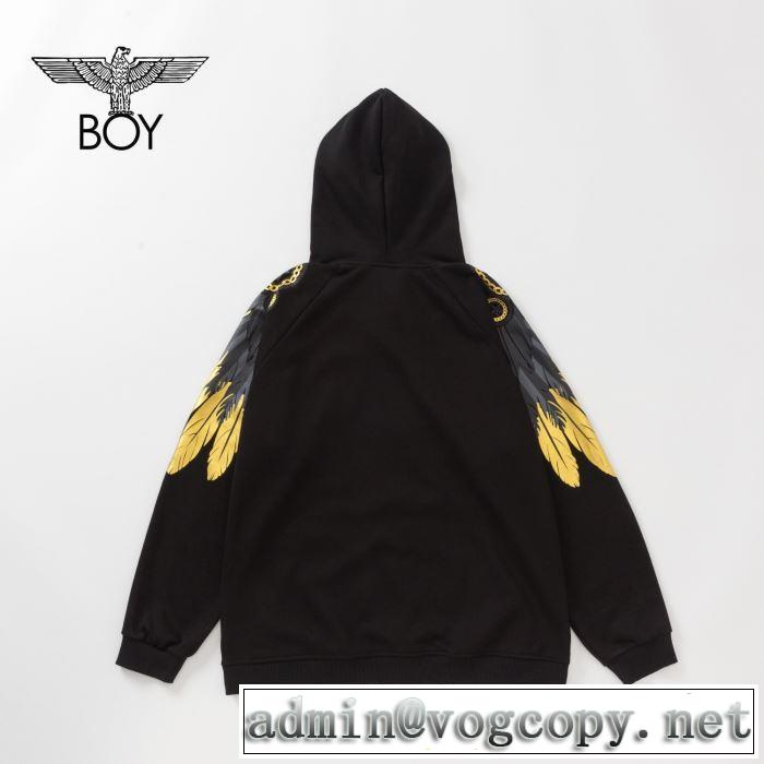 2色可選 ファッション上級者向け ボーイロンドン BOY LONDON 2019秋冬トレンドデザイン パーカー  素敵続くトレンド