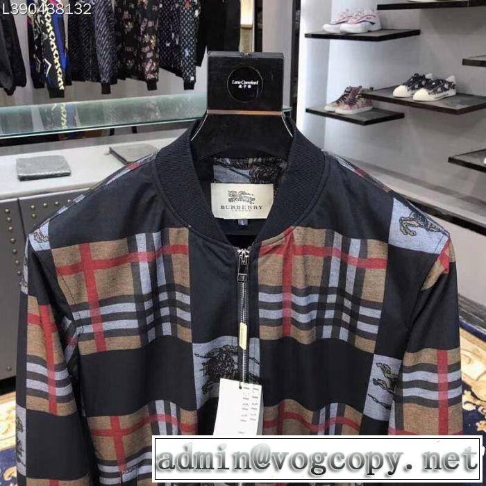 バーバリー2019年春夏の流行アイテム BURBERRY ブルゾン主役になる個性的なアイテム