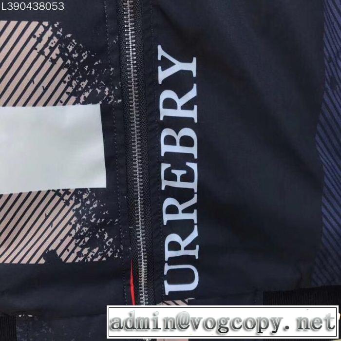 落ち着きのある バーバリー上品なカジュアルコーデに BURBERRY ブルゾン 2019魅力的な新作