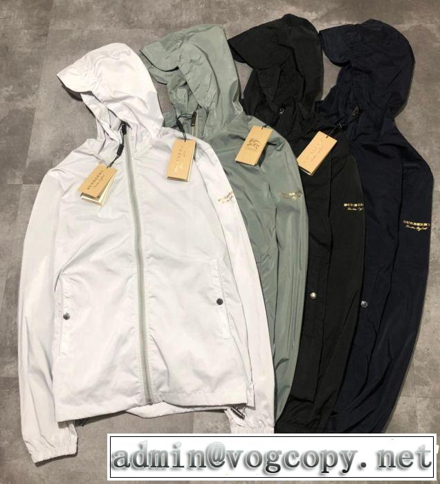  目立つような強い バーバリー2019魅力的な新作 BURBERRY 軽量ジャケット 4色可選
