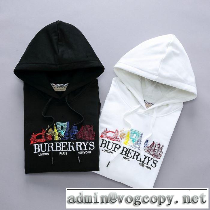 人気の秋冬新作再登場 バーバリー BURBERRY 今年注目すべき秋冬ファッション パーカー 2色可選 2019トレンドアイテム激安