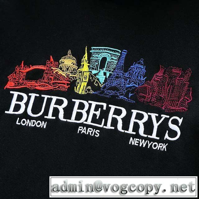 人気の秋冬新作再登場 バーバリー BURBERRY 今年注目すべき秋冬ファッション パーカー 2色可選 2019トレンドアイテム激安