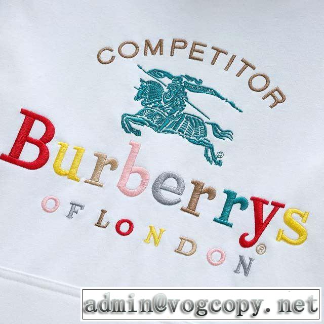 2色可選 今季トレンド新作はこれ バーバリー 秋冬に大注目のカラー BURBERRY 2019秋冬最重要アイテム パーカー もちろん相性抜群
