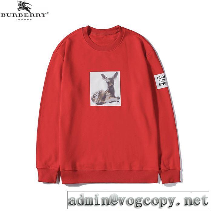 シンプルに着こなしたい バーバリー BURBERRY 最速2019秋冬トレンドブランド プルオーバーパーカー 3色可選今年らしい新しい人気色