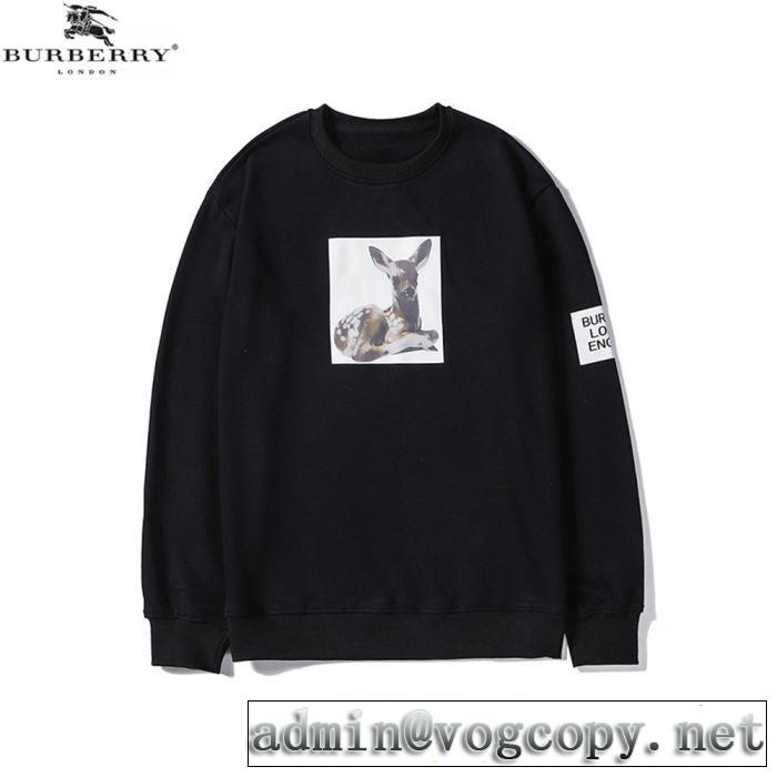 シンプルに着こなしたい バーバリー BURBERRY 最速2019秋冬トレンドブランド プルオーバーパーカー 3色可選今年らしい新しい人気色