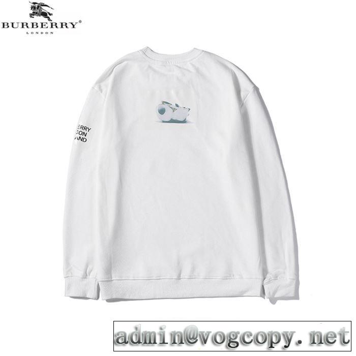 シンプルに着こなしたい バーバリー BURBERRY 最速2019秋冬トレンドブランド プルオーバーパーカー 3色可選今年らしい新しい人気色