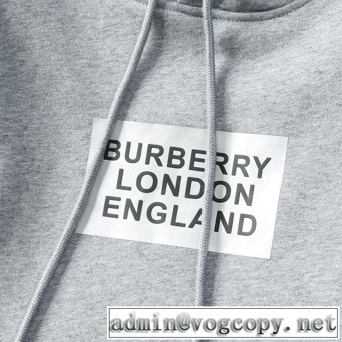 最新秋冬トレンドをチェック！2019-20秋冬 バーバリー BURBERRY パーカー 3色可選 絶対おさえるべきカラーと最新