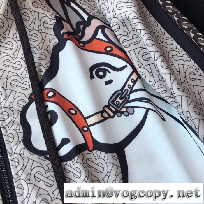 バーバリー BURBERRY  2019-20秋冬取り入れやすい オシャレスタイルが今年流 ハーフコート 今季トレンド抜け感新品