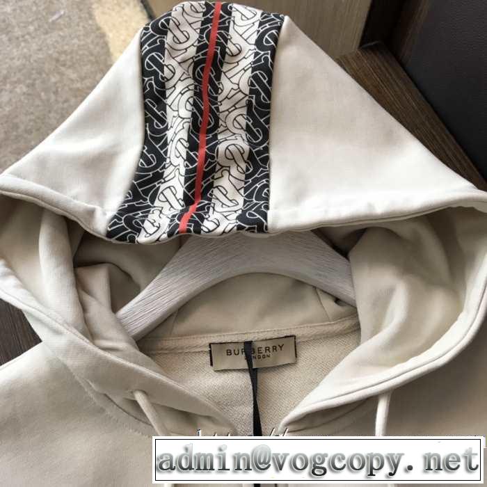 2色可選 パーカー バーバリー BURBERRY 毎日はちょっとイイ秋冬新品 2019秋冬トレンド押さえておきたい