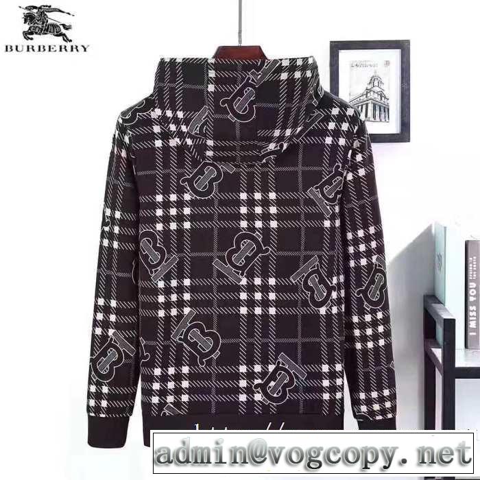 着心地もなめらかで快適 速報！2019年秋ファッショントレンド バーバリー BURBERRY パーカー