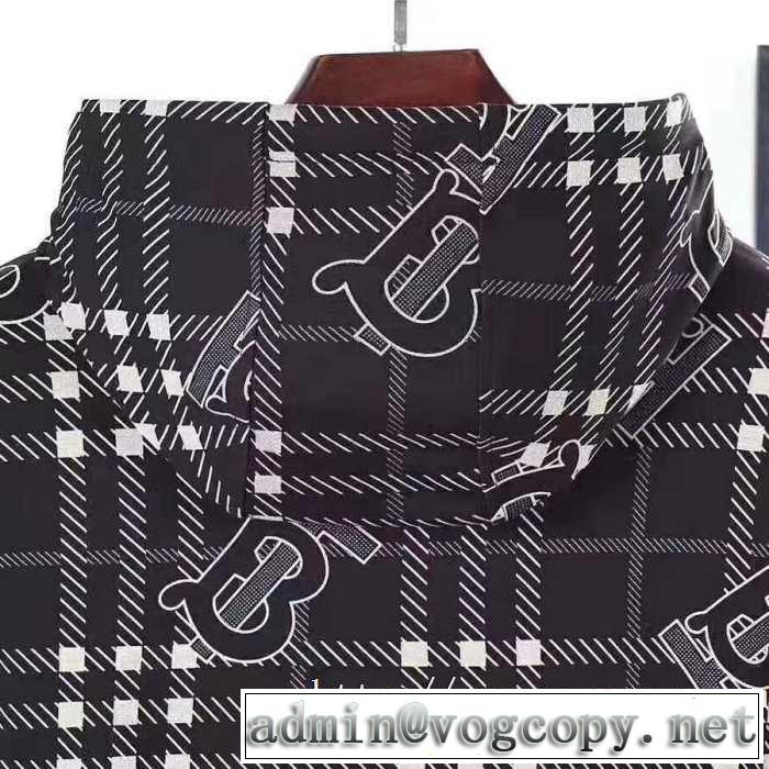 着心地もなめらかで快適 速報！2019年秋ファッショントレンド バーバリー BURBERRY パーカー