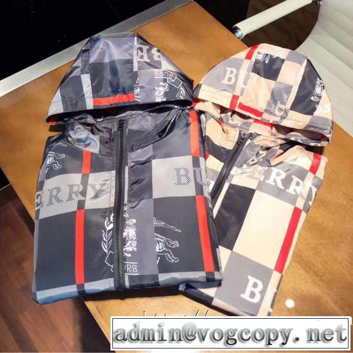 バーバリー BURBERRY ブルゾン 2色可選 2019-20秋冬取り入れやすい 活躍するトレンドアイテム
