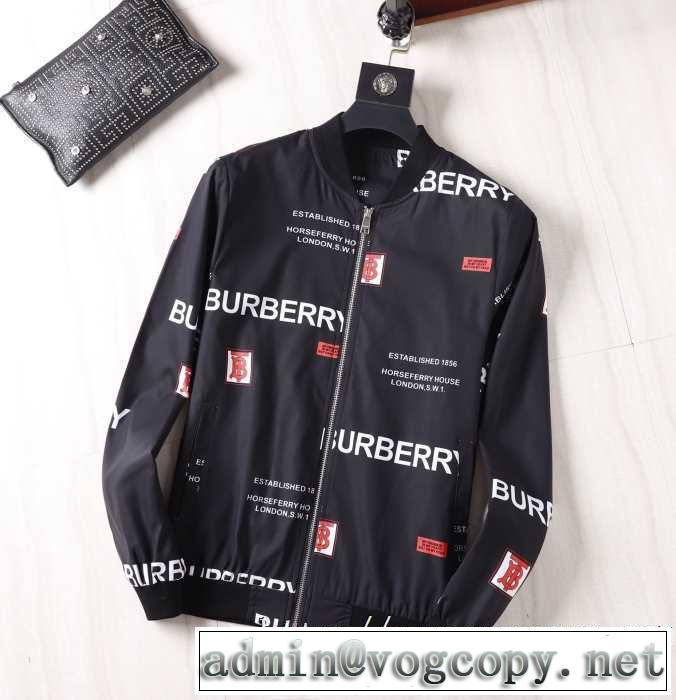バーバリー BURBERRY ブルゾン 2色可選  人気ファッション雑誌でも掲載 最重要！2019秋冬トレンド