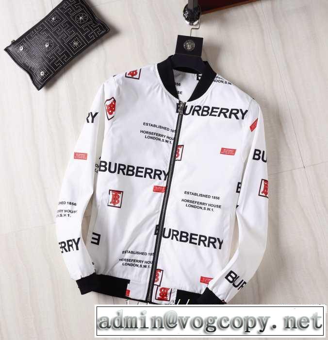 バーバリー BURBERRY ブルゾン 2色可選  人気ファッション雑誌でも掲載 最重要！2019秋冬トレンド