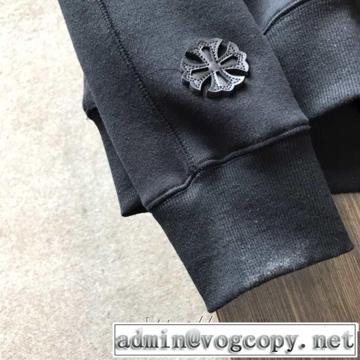 愛用者が多い定番CHROME HEARTS ジップジャケット クロムハーツ スウェット コピー 秋冬おすすめ安い 快適な着心地