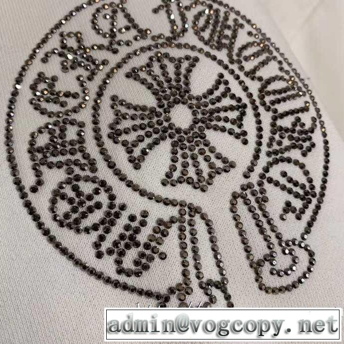 最重要！2019/20秋冬トレンドCHROME HEARTS クロムハーツ パーカー コピー 安い スウェットシャツエレガントゆったりサイズ感