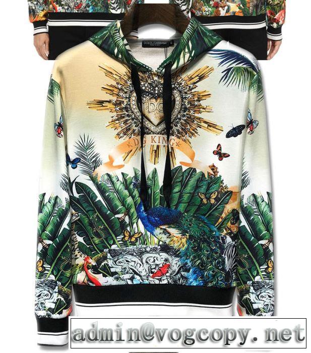 今年注目な新品セール ドルチェ＆ガッバーナ 秋冬とれんど新品目立ち Dolce&Gabbana2019秋冬最重要アイテム  パーカー