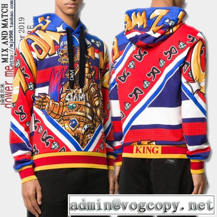 パーカー 2019秋冬トレンドデザイン ドルチェ＆ガッバーナ Dolce&Gabbana 今年注目すべき秋冬ファッション 人気の秋冬新作再登場 