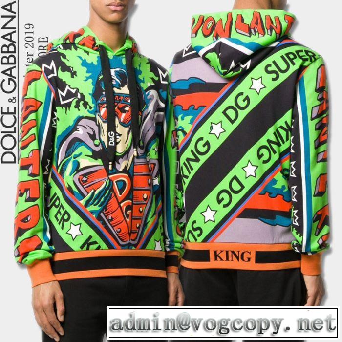 今年注目すべき秋冬ファッション ドルチェ＆ガッバーナヒットする秋冬コレクション  Dolce&Gabbana パーカー 2019トレンドアイテム激安 