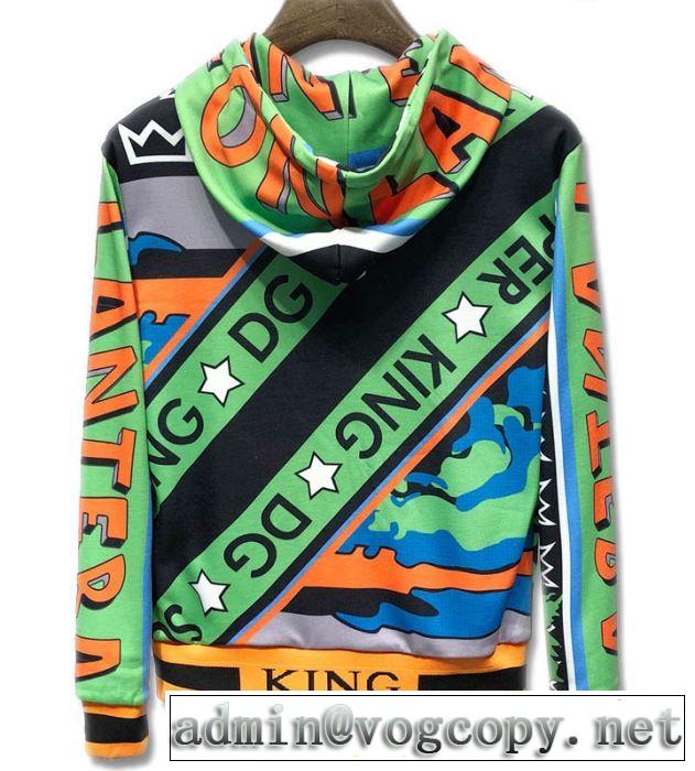 今年注目すべき秋冬ファッション ドルチェ＆ガッバーナヒットする秋冬コレクション  Dolce&Gabbana パーカー 2019トレンドアイテム激安