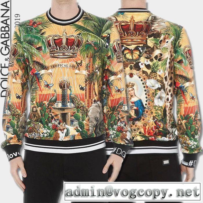 ドルチェ＆ガッバーナ Dolce&Gabbana 今季トレンド新作はこれ プルオーバーパーカー 速報！2019年秋ファッショントレンド 