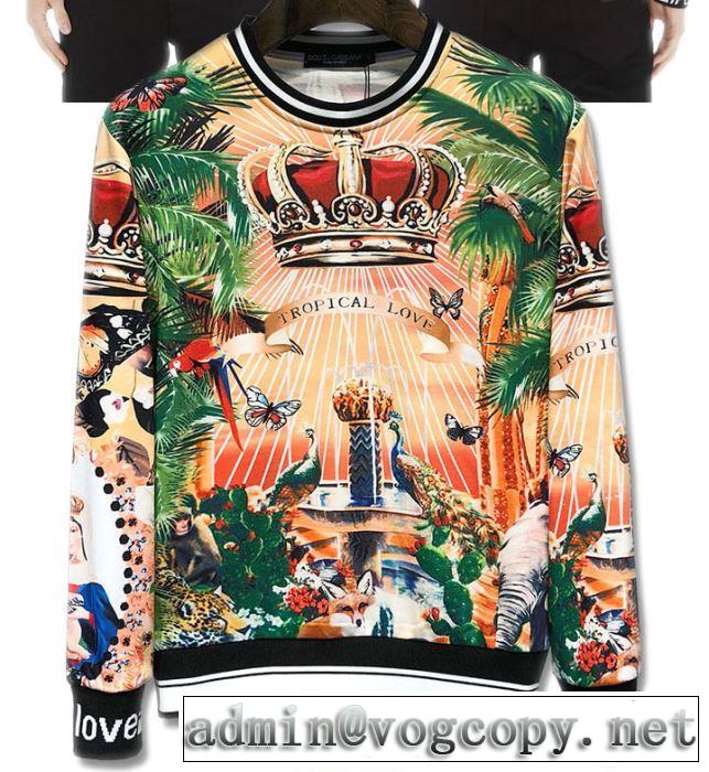 ドルチェ＆ガッバーナ Dolce&Gabbana 今季トレンド新作はこれ プルオーバーパーカー 速報！2019年秋ファッショントレンド