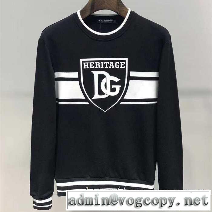 秋冬シーズン新商品の防寒着Dolce&Gabbana ドルガバスウェット メンズ ファションパーカー 人気ブランド安いコピー通販