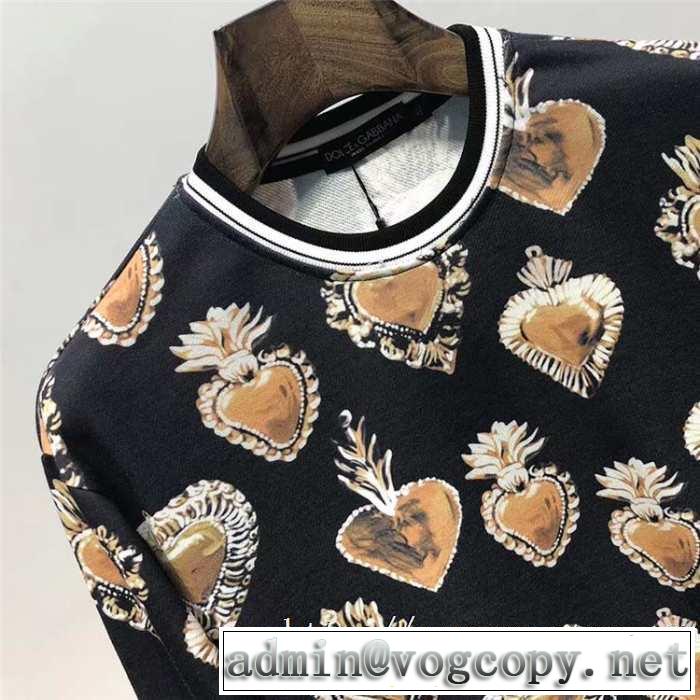 芸能人愛用ブランドDolce&Gabbana ドルチェ＆ガッバーナ メンズ パーカー 柔らかな着こなしおすすめ秋冬スウェットシャツ