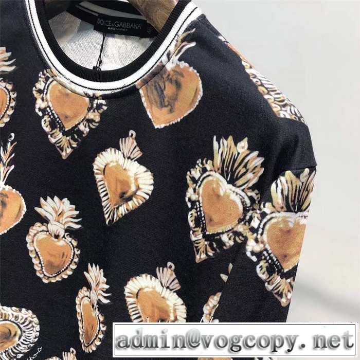 芸能人愛用ブランドDolce&Gabbana ドルチェ＆ガッバーナ メンズ パーカー 柔らかな着こなしおすすめ秋冬スウェットシャツ
