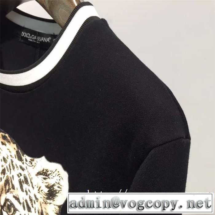 2019 /20AWコレクション人気ドルガバパーカーコピー Dolce&Gabbana スウェットシャツ サイズ感カジュアルコーディネート