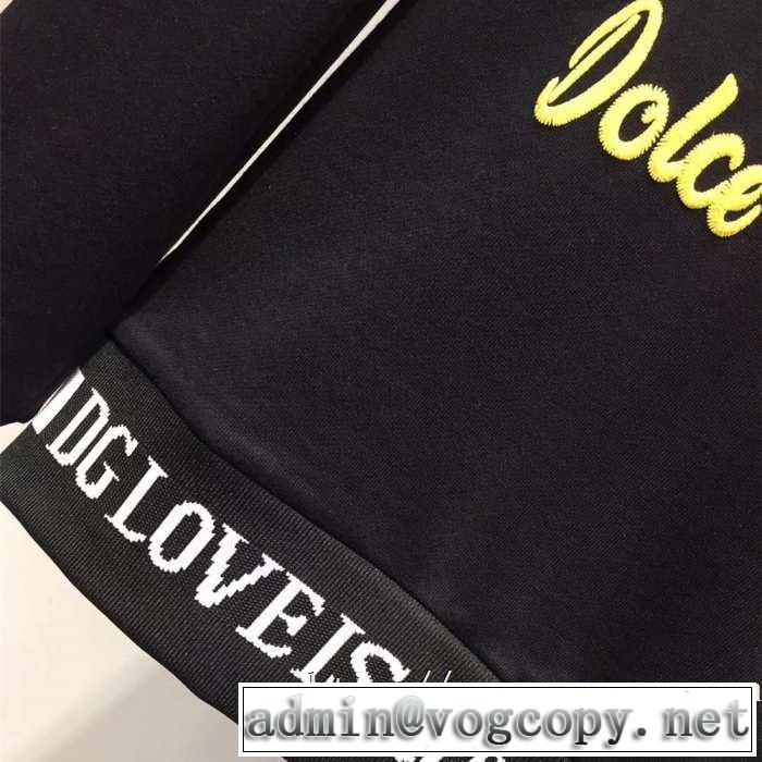 2019 /20AWコレクション人気ドルガバパーカーコピー Dolce&Gabbana スウェットシャツ サイズ感カジュアルコーディネート