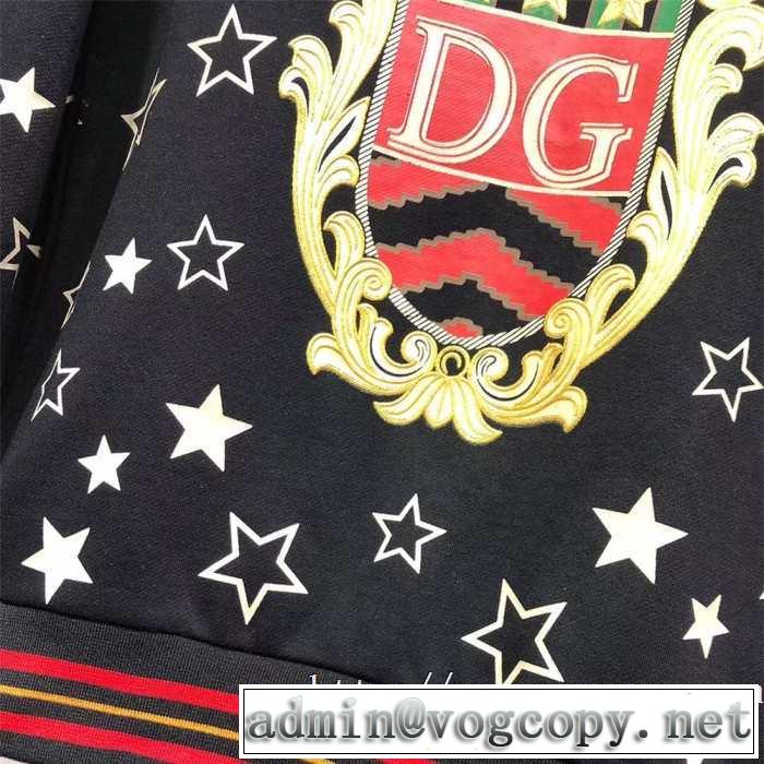 ドルガバ メンズパーカー おすすめDolce&Gabbana 激安 スーパーコピー 通販 秋冬コットンスウェットシャツ カジュアル コーデ