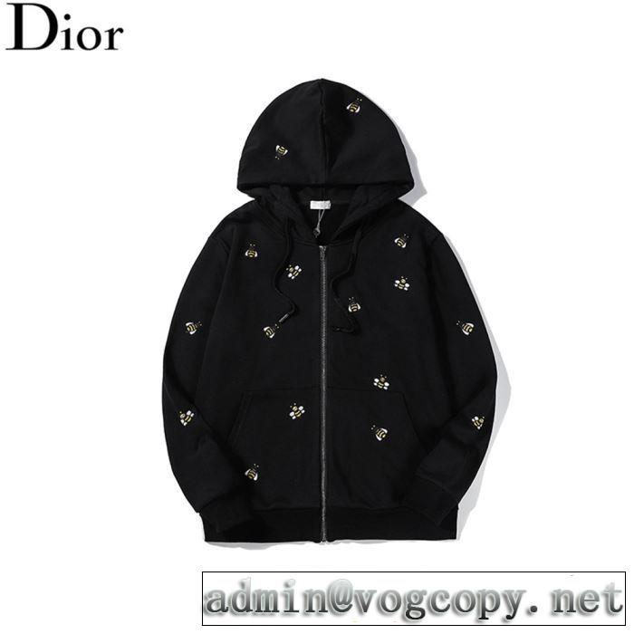 ディオール DIOR 毎日はちょっとイイ秋冬新品 3色可選 ファッショントレンドを早速チェック パーカー最速2019秋冬トレンドブランド