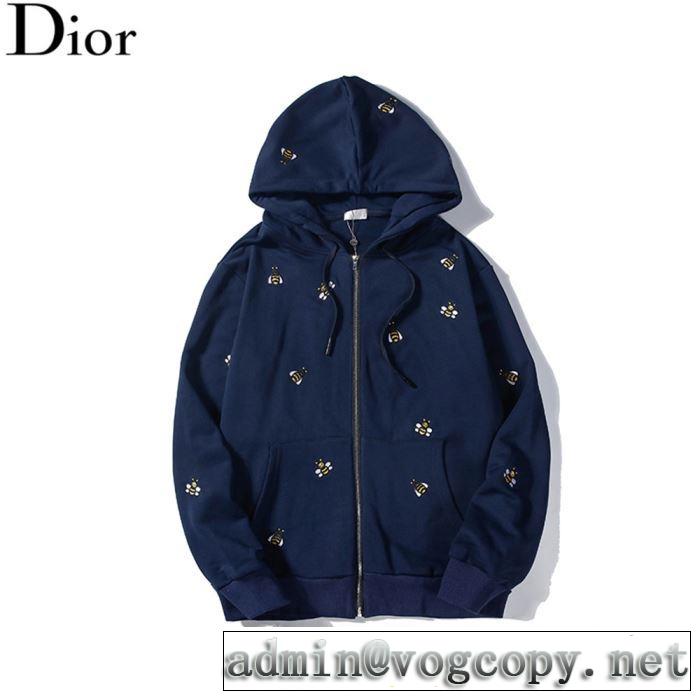 ディオール DIOR 毎日はちょっとイイ秋冬新品 3色可選 ファッショントレンドを早速チェック パーカー最速2019秋冬トレンドブランド